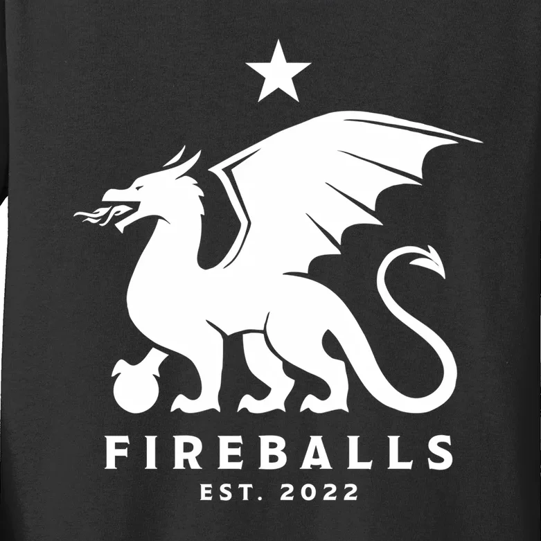 Fireballs Fc Kids Long Sleeve Shirt