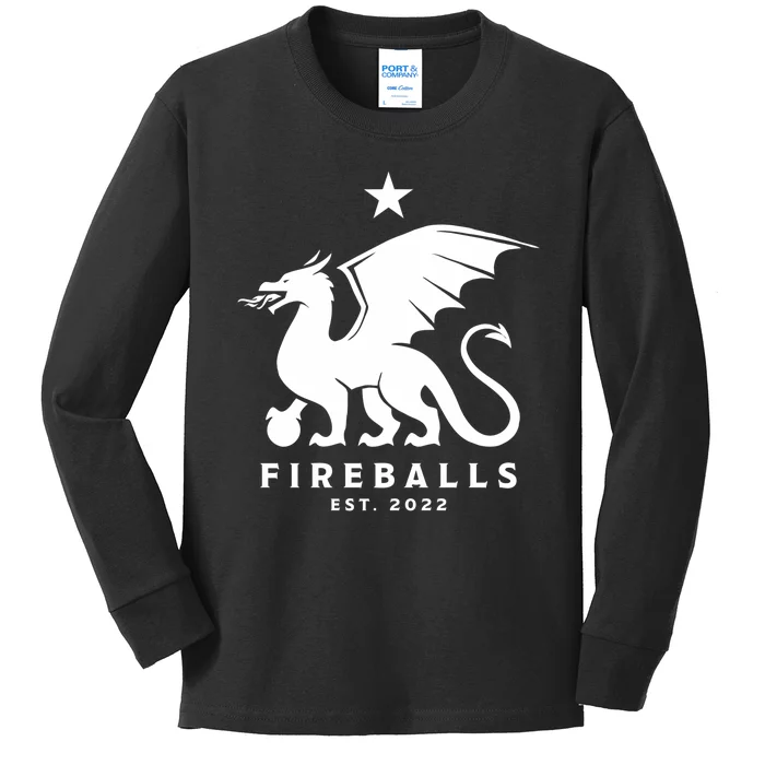 Fireballs Fc Kids Long Sleeve Shirt