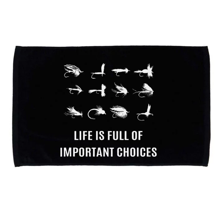 Fly Fishing Fisherman Gift Microfiber Hand Towel