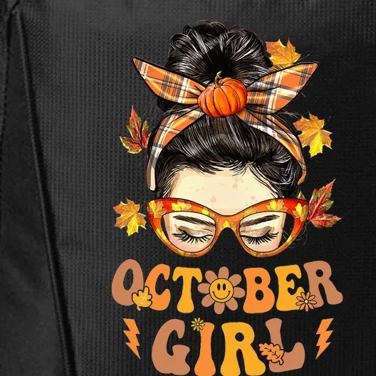 Funky Fall Festive Hair Accessory City Backpack