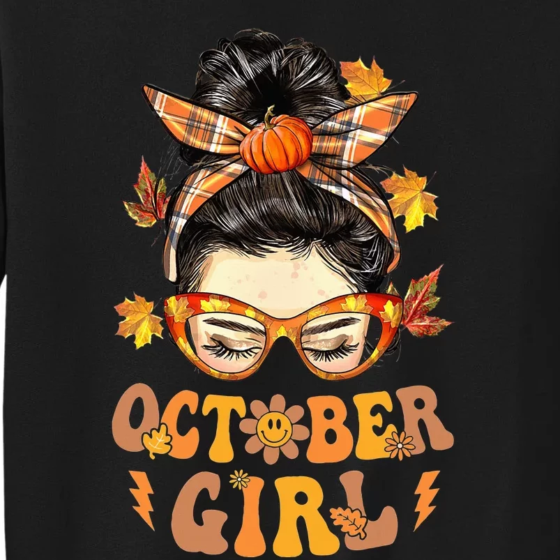 Funky Fall Festive Hair Accessory Tall Sweatshirt