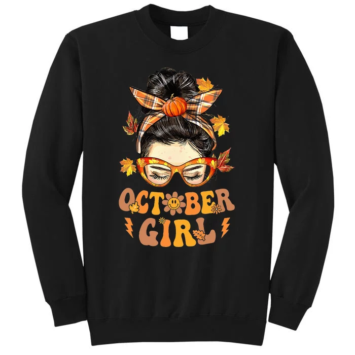 Funky Fall Festive Hair Accessory Tall Sweatshirt