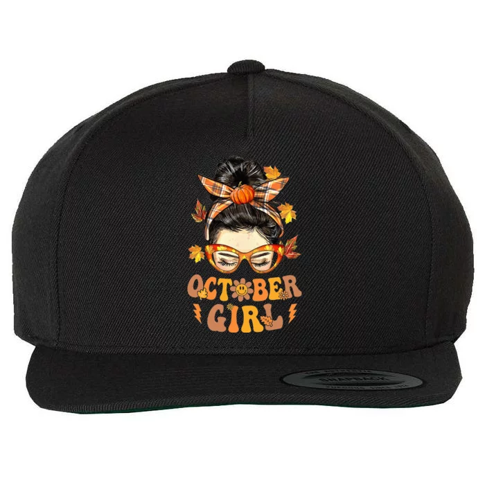 Funky Fall Festive Hair Accessory Wool Snapback Cap