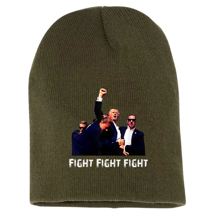 Fight Fight Fight | Donald Trump 2024 Short Acrylic Beanie