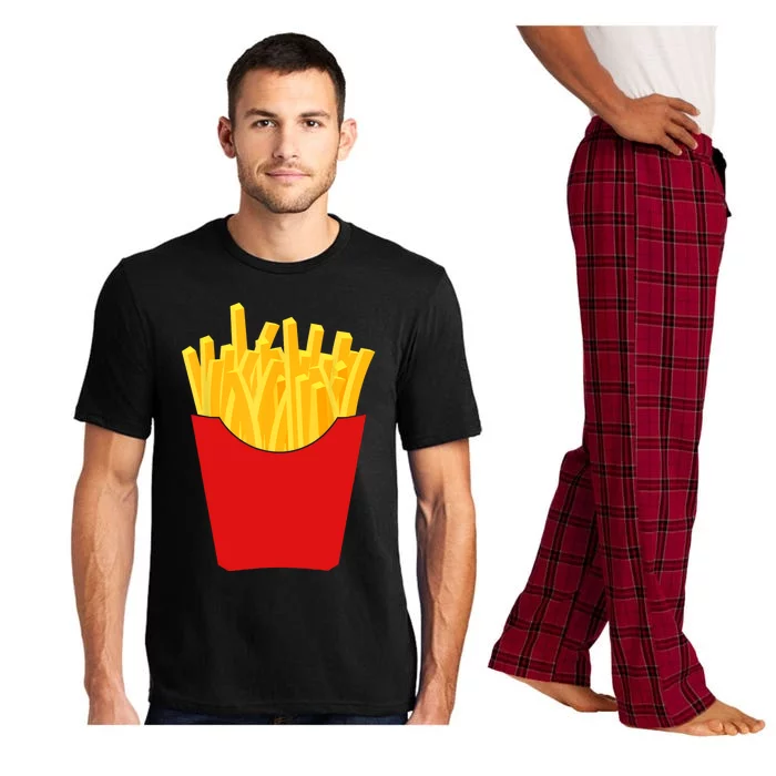 French Fries French Fry Costume Pajama Set