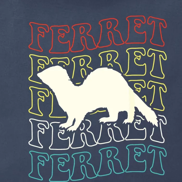 Ferret Ferret Ferret Zip Tote Bag