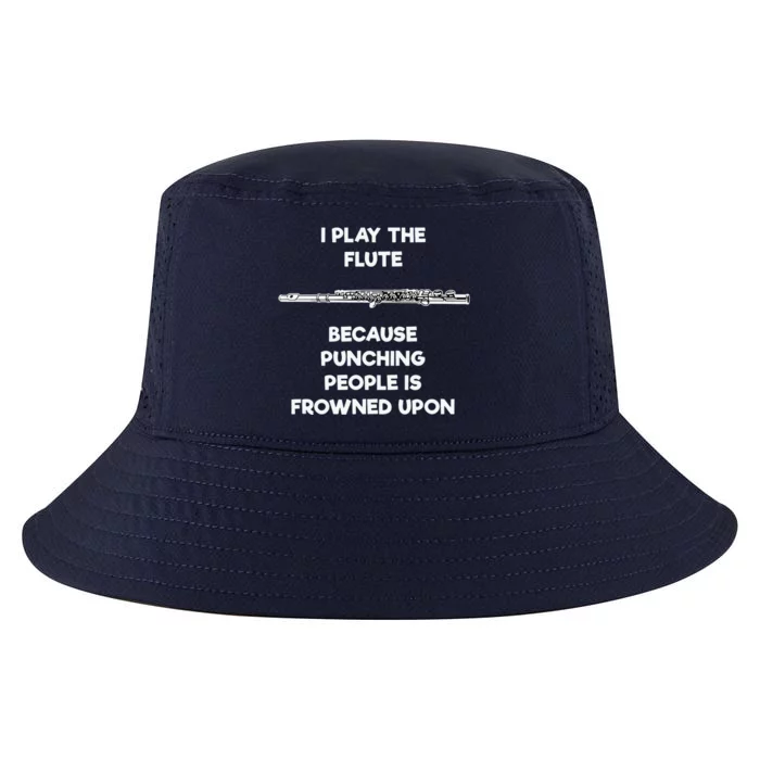 Flute Funny Flute Player Punch Cool Comfort Performance Bucket Hat