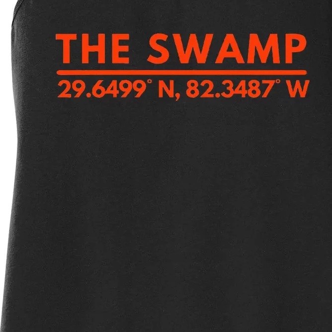 Florida Fl Fans The Swamp Women's Racerback Tank