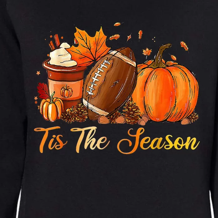 Festive Fall Football Embrace the Pumpkin Spice Season Womens California Wash Sweatshirt