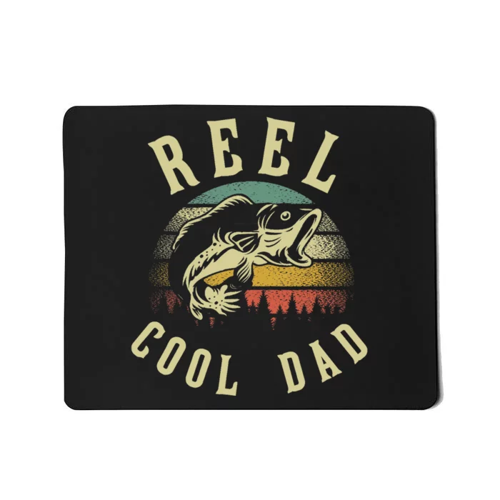 Fish Fisher Fisherman Funny Daddy Bass Fishing Father Mousepad