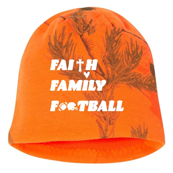 Faith Family Football Kati - Camo Knit Beanie