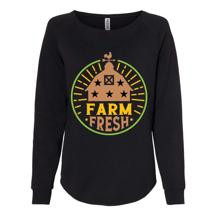 Farm Fresh Womens California Wash Sweatshirt