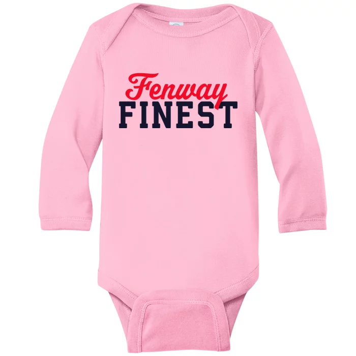 Fenway Finest Baby Long Sleeve Bodysuit