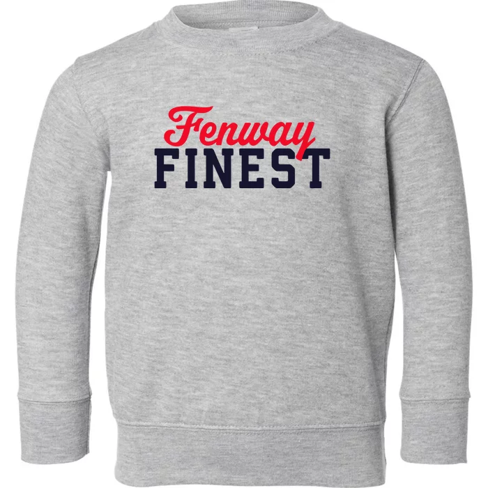 Fenway Finest Toddler Sweatshirt