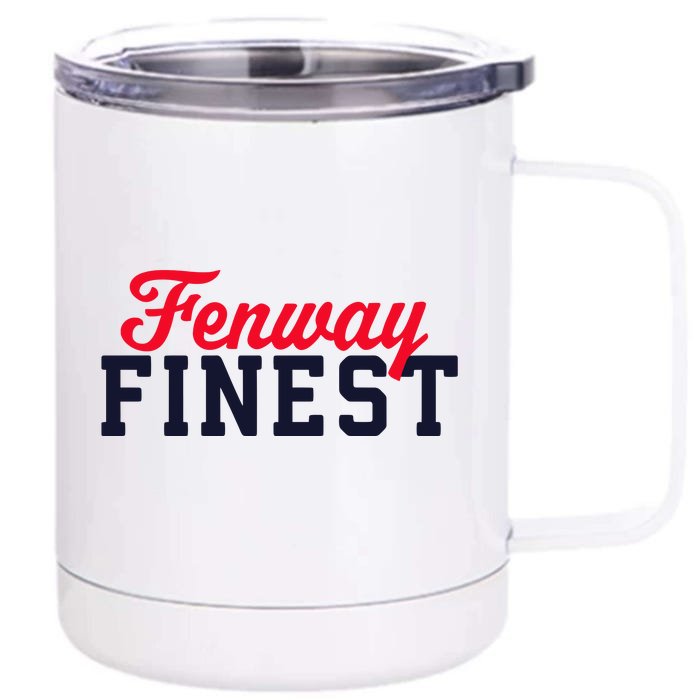 Fenway Finest Front & Back 12oz Stainless Steel Tumbler Cup