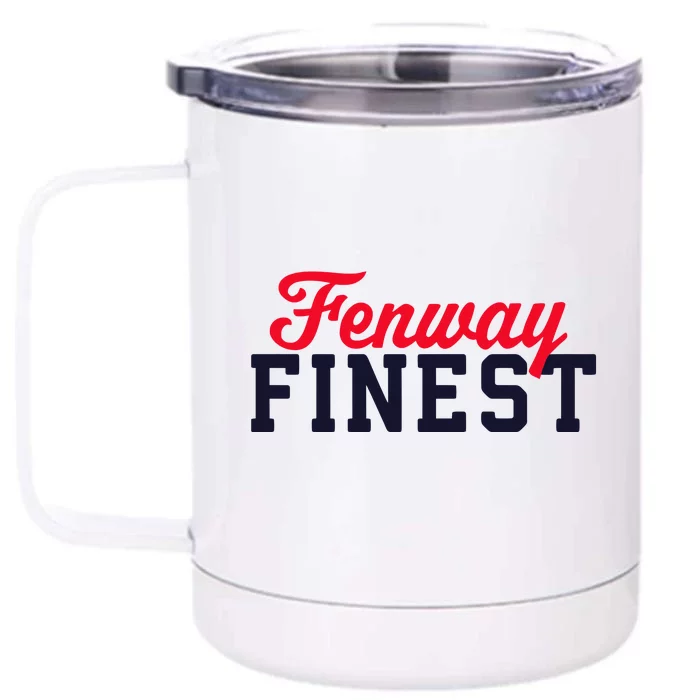 Fenway Finest Front & Back 12oz Stainless Steel Tumbler Cup