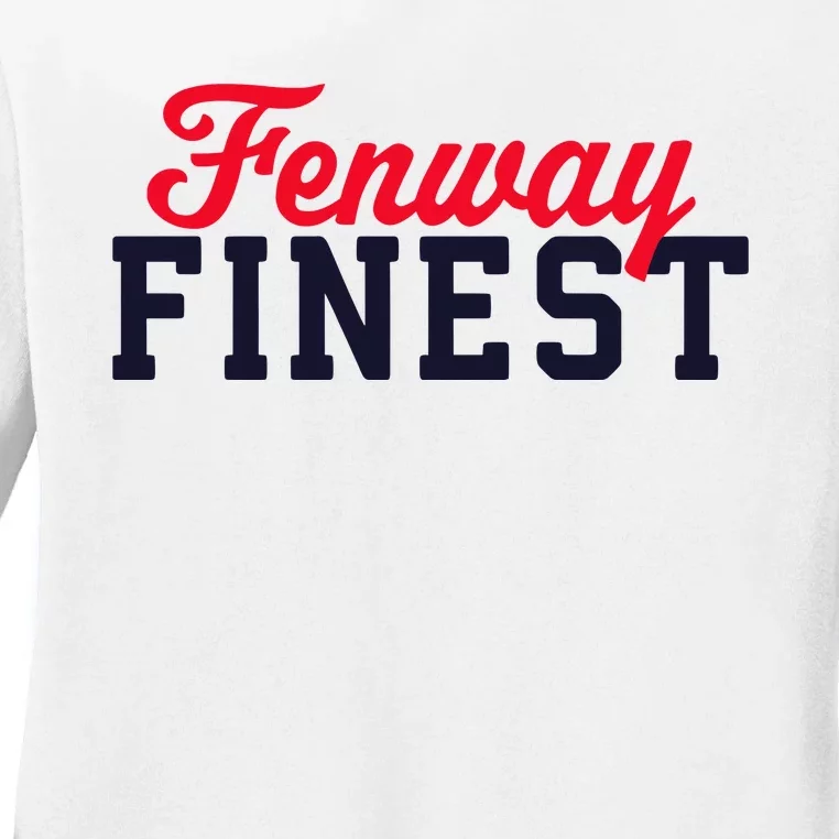 Fenway Finest Ladies Long Sleeve Shirt