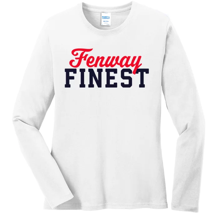 Fenway Finest Ladies Long Sleeve Shirt