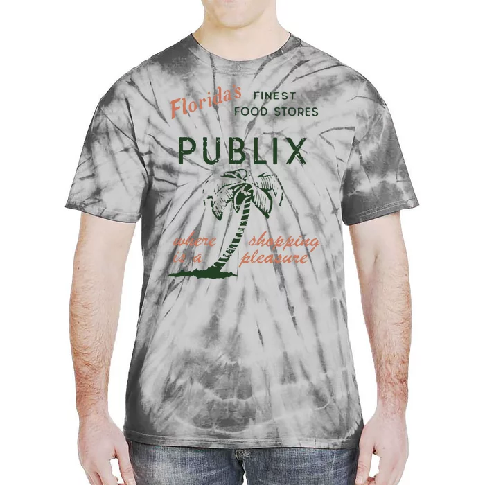 Floridas Finest Food Stores Publix Where Is A Shopping Pleasure Tie-Dye T-Shirt