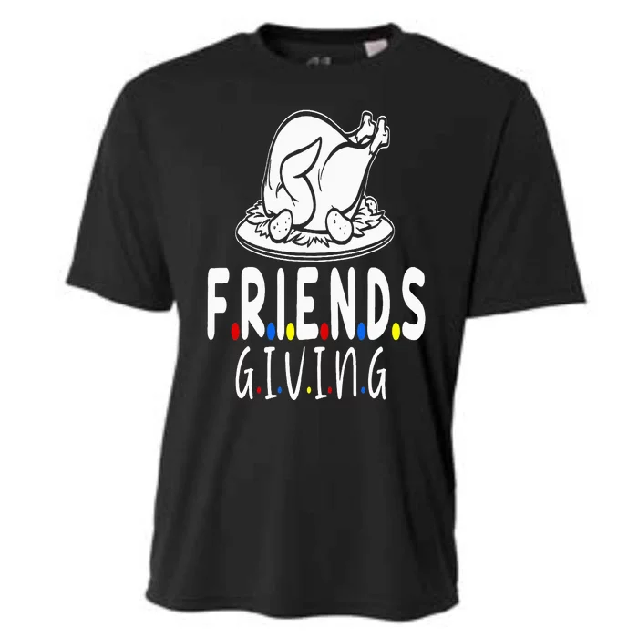 Friendsgiving Friends & Family Thanksgiving matching Cooling Performance Crew T-Shirt