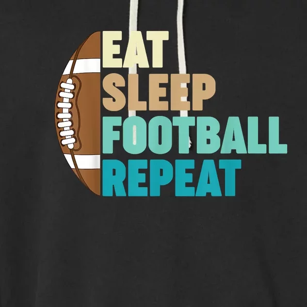 Funny Football For Player American Football Garment-Dyed Fleece Hoodie