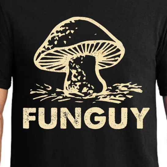 Funny Funguy Fungi Mushroom For Dad Pajama Set