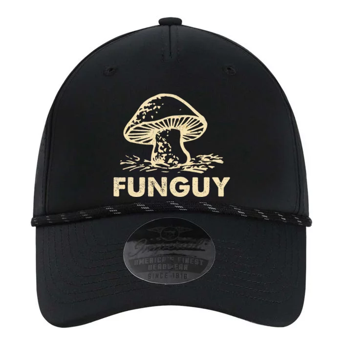 Funny Funguy Fungi Mushroom For Dad Performance The Dyno Cap