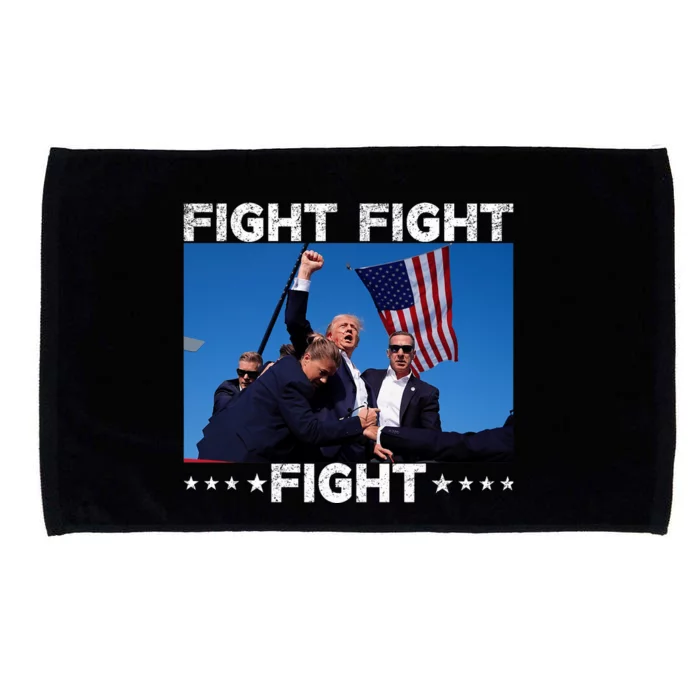 Fight Fight Fight Trump 2024 Vote Trump Microfiber Hand Towel