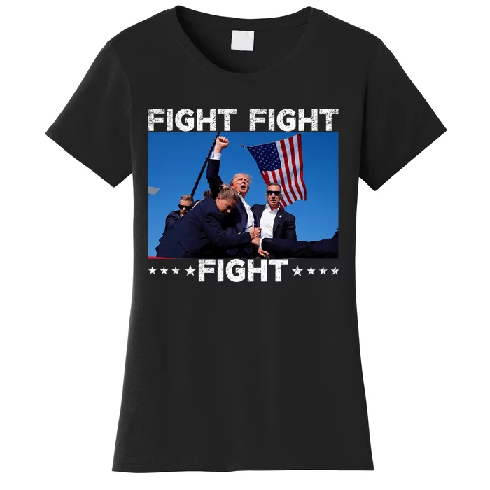 Fight Fight Fight Trump 2024 Vote Trump Women's T-Shirt