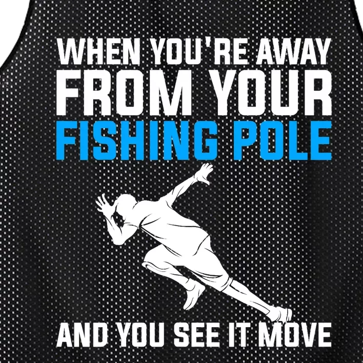 Funny Fishing Fisherman Angler Fish Design Mesh Reversible Basketball Jersey Tank