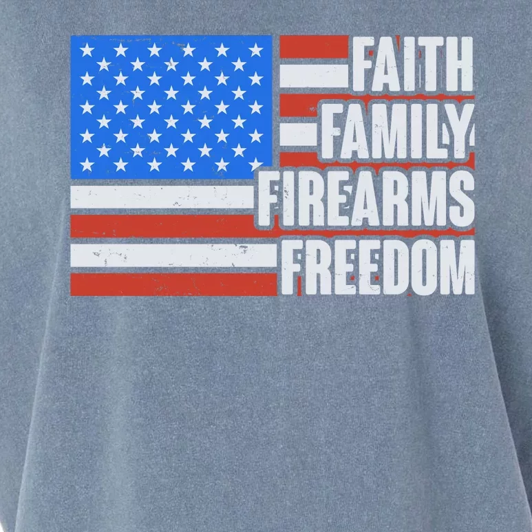 Faith Family Firearms Freedom Garment-Dyed Women's Muscle Tee