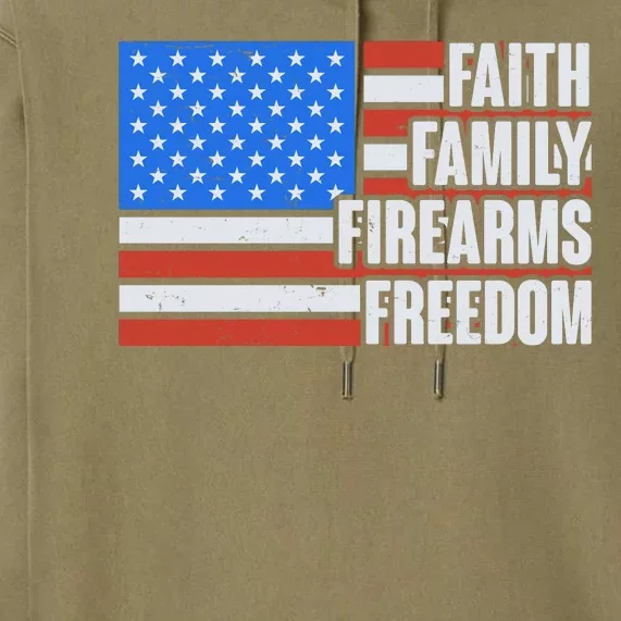 Faith Family Firearms Freedom Premium Hoodie