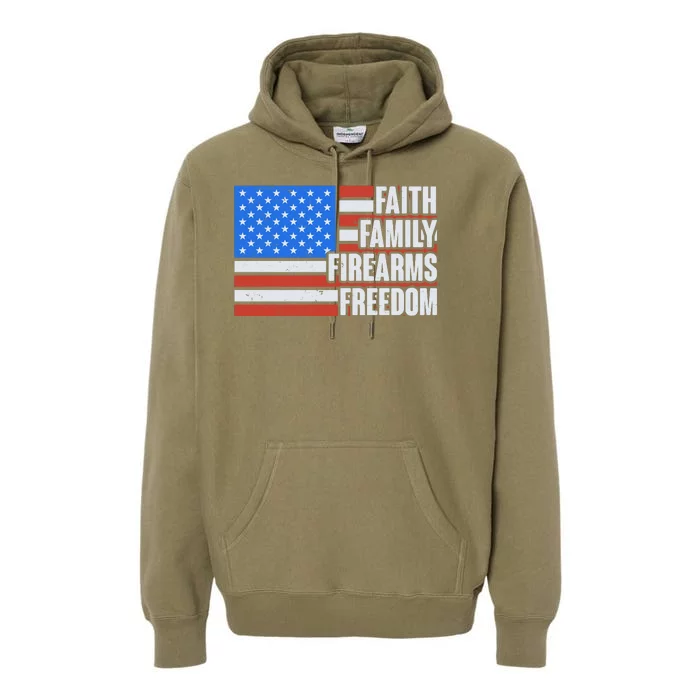 Faith Family Firearms Freedom Premium Hoodie