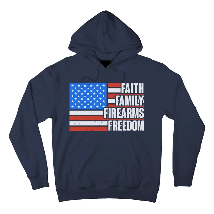 Faith Family Firearms Freedom Hoodie