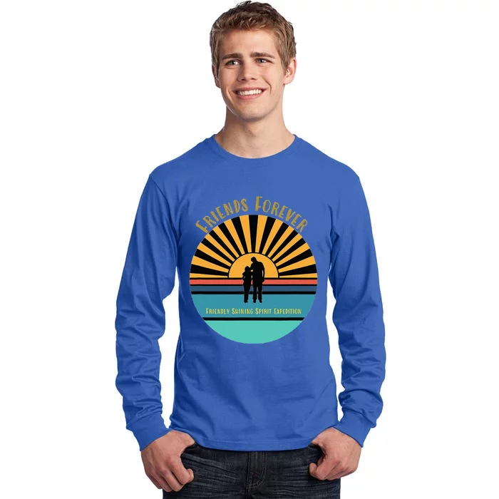 Friends Forever Friendly Shining Spirit Tall Long Sleeve T-Shirt