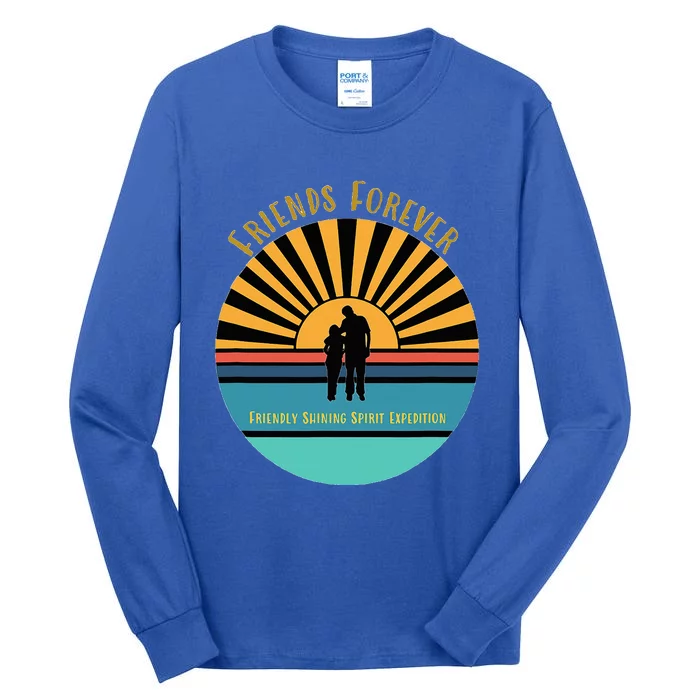 Friends Forever Friendly Shining Spirit Tall Long Sleeve T-Shirt