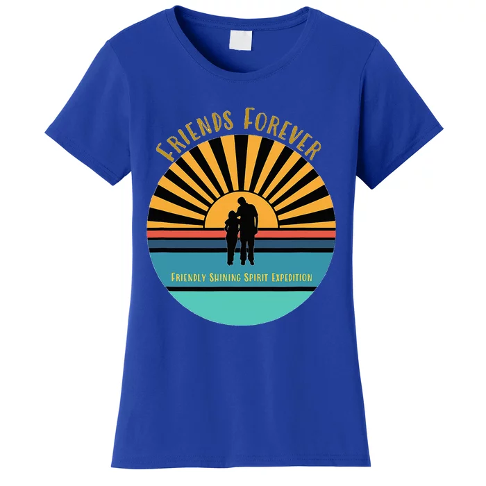 Friends Forever Friendly Shining Spirit Women's T-Shirt