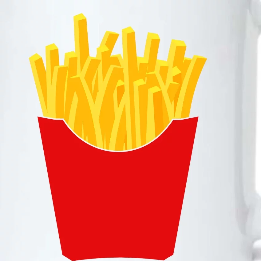 French Fries French Fry Costume Black Color Changing Mug