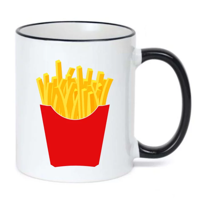 French Fries French Fry Costume Black Color Changing Mug