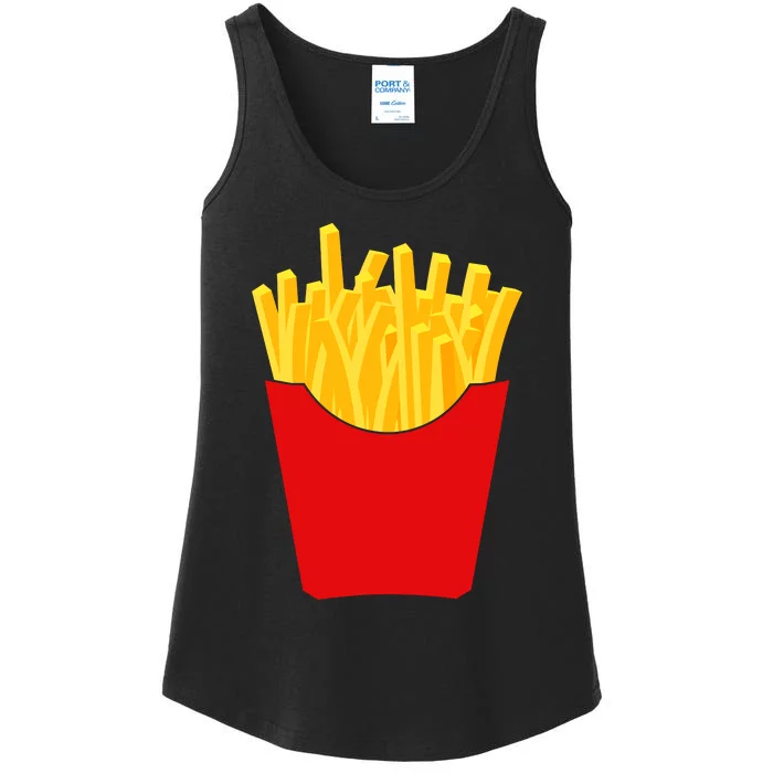 French Fries French Fry Costume Ladies Essential Tank