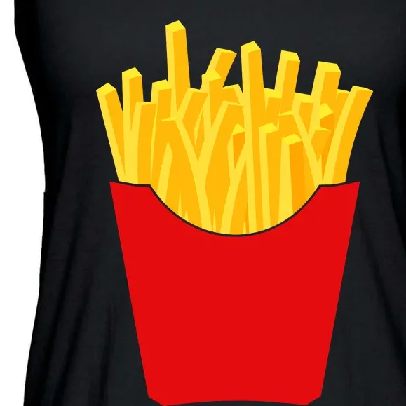 French Fries French Fry Costume Ladies Essential Flowy Tank