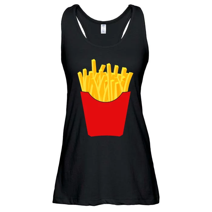 French Fries French Fry Costume Ladies Essential Flowy Tank