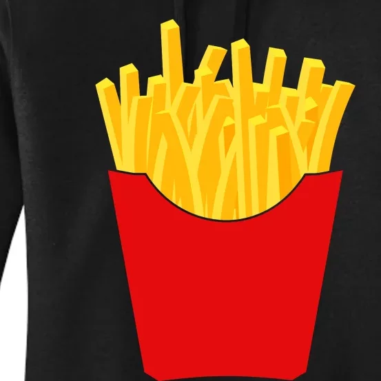 French Fries French Fry Costume Women's Pullover Hoodie