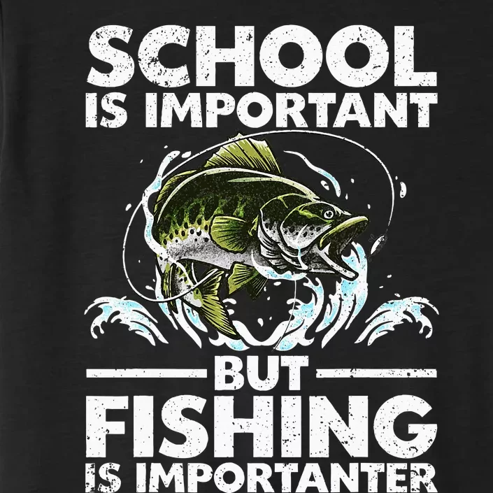 Funny Fishing Fish Saying Bass Fisherman ChromaSoft Performance T-Shirt