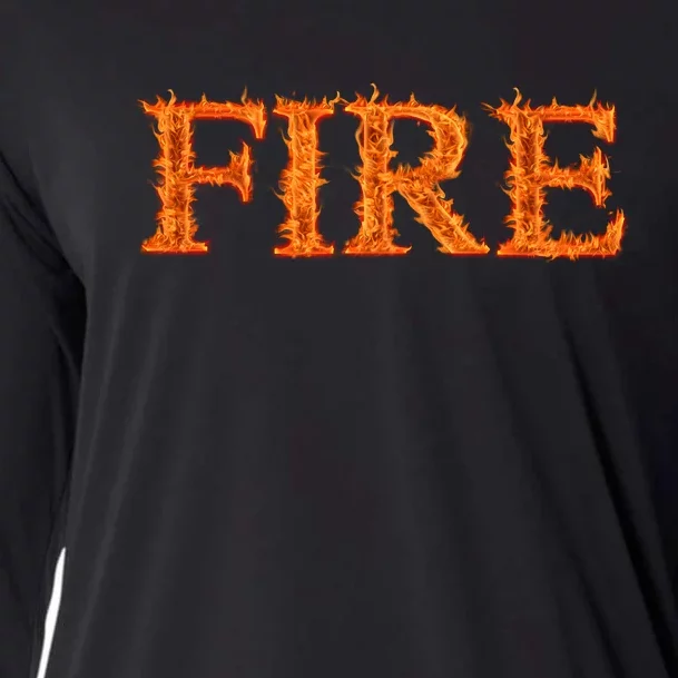 Fire Flame Cooling Performance Long Sleeve Crew