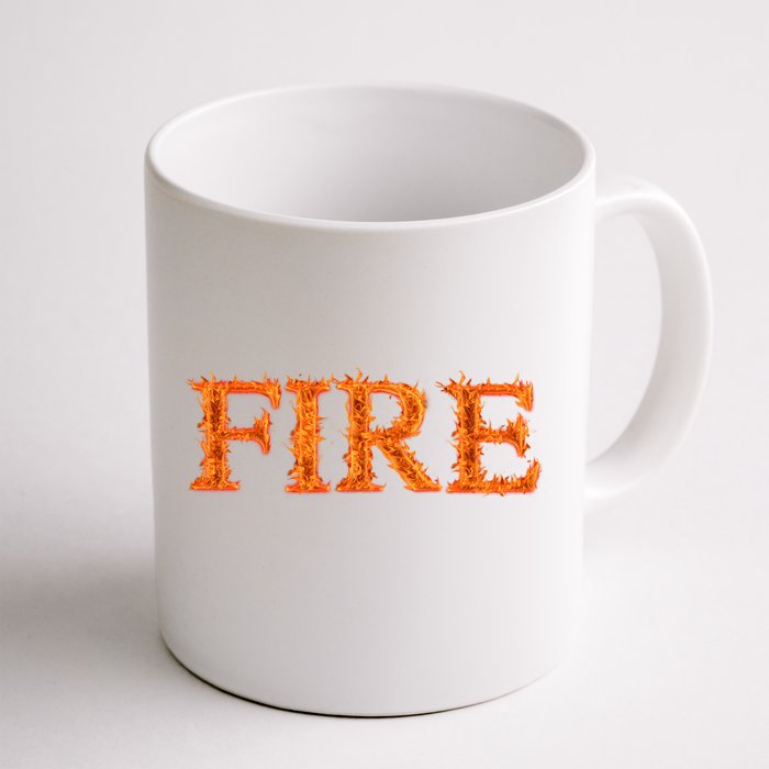 Fire Flame Front & Back Coffee Mug