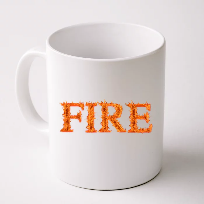 Fire Flame Front & Back Coffee Mug