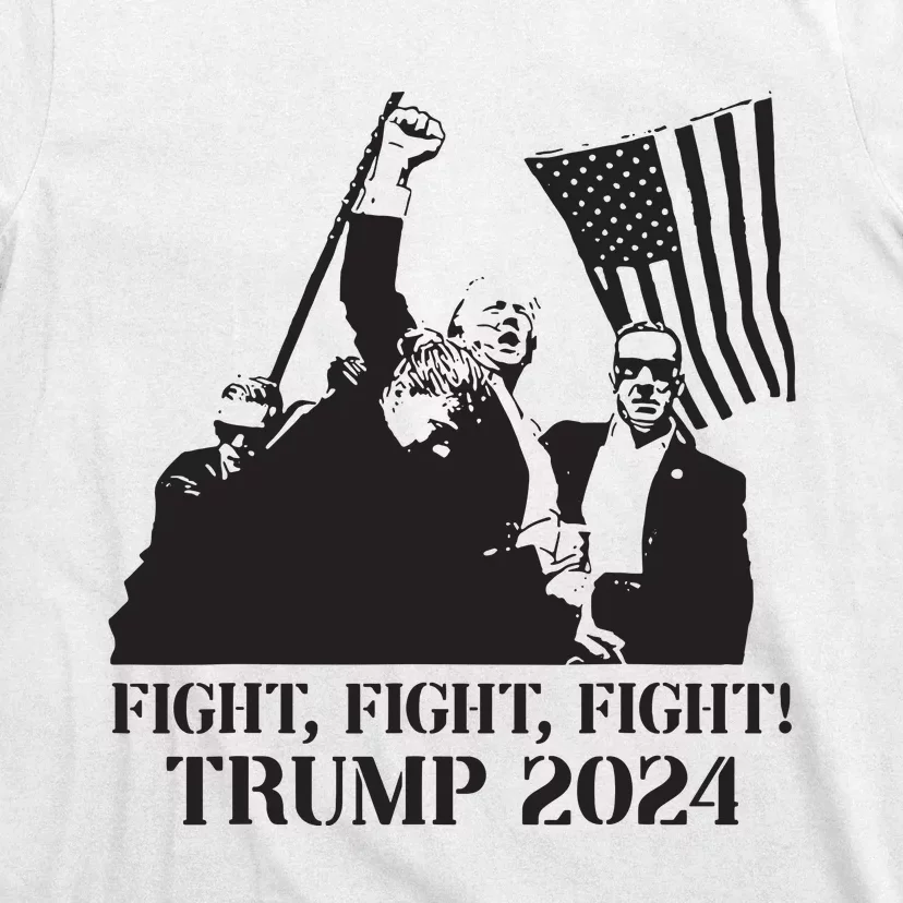 Fight Fight Fight Trump 2024 Pennsylvania Rally Patriot T-Shirt