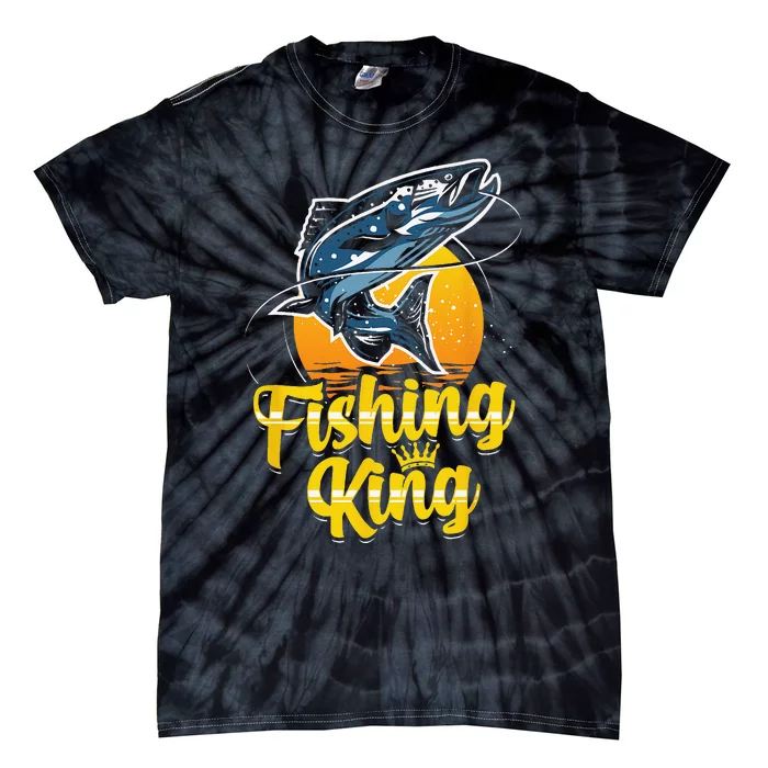 Fishing For Funny Fishing Gift For Fisherman Tie-Dye T-Shirt