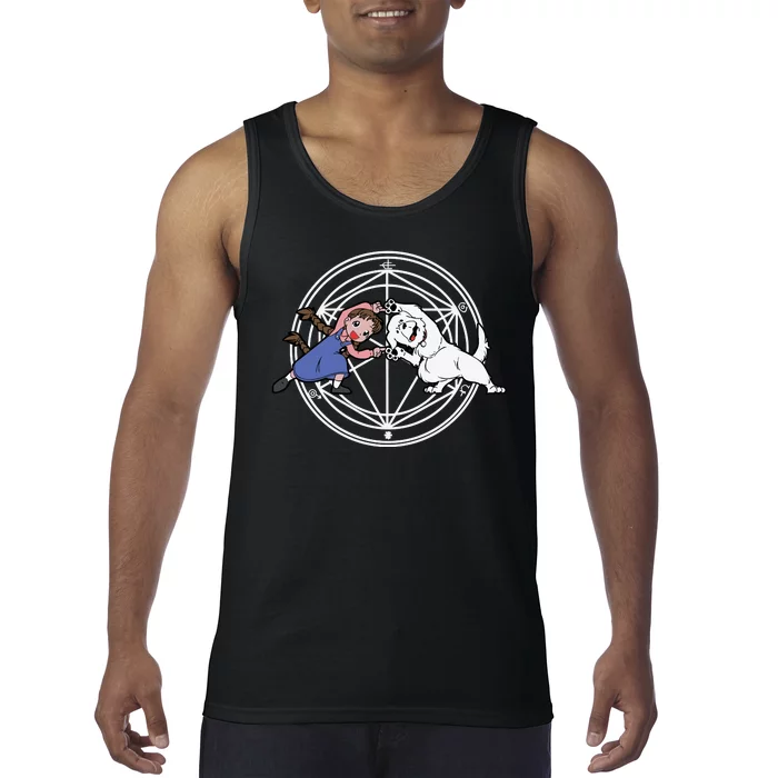 Fullmetal Fusion  Fusion Fullmetal Alchemist Tank Top